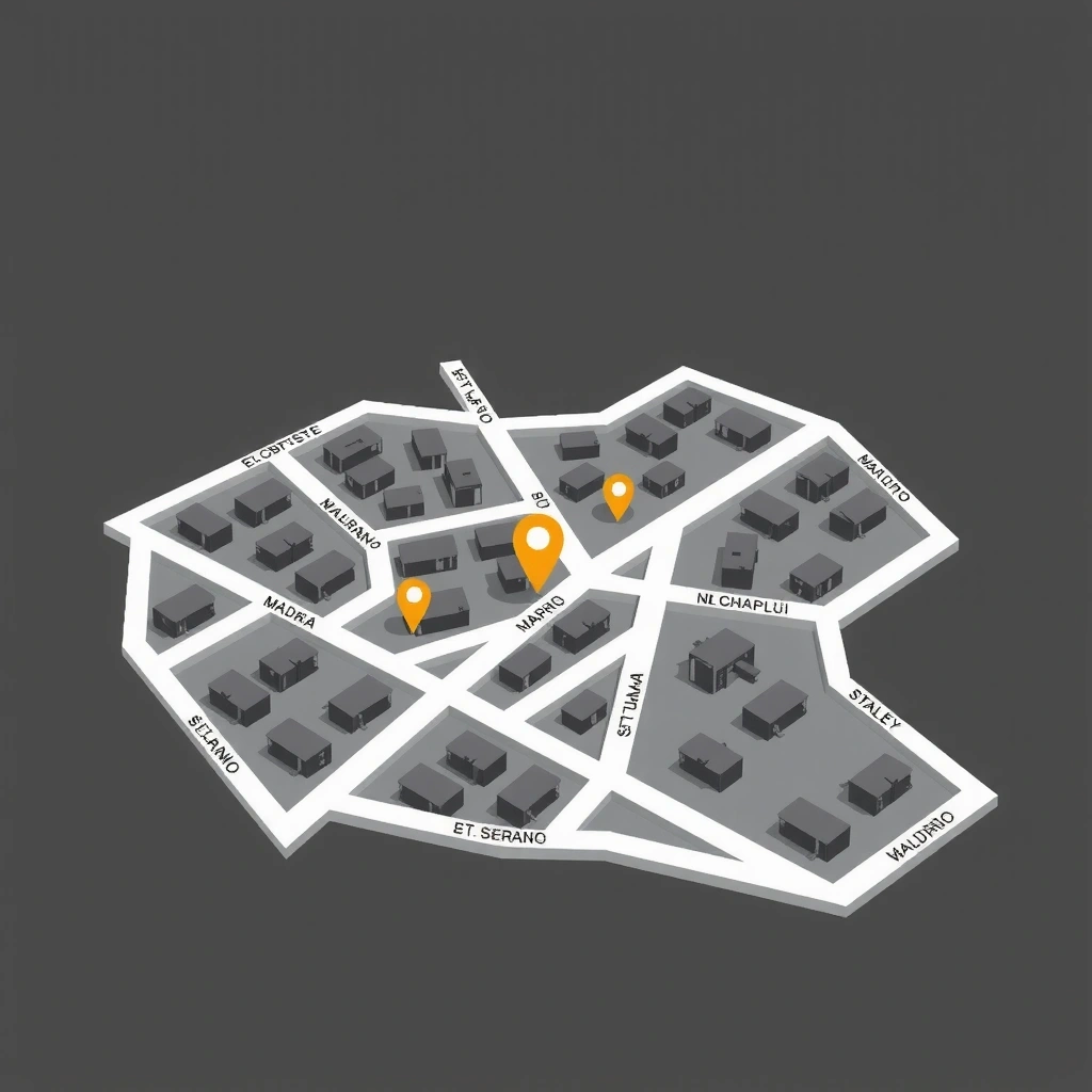 Mapa de ubicación de ghotedrix.com en Madrid