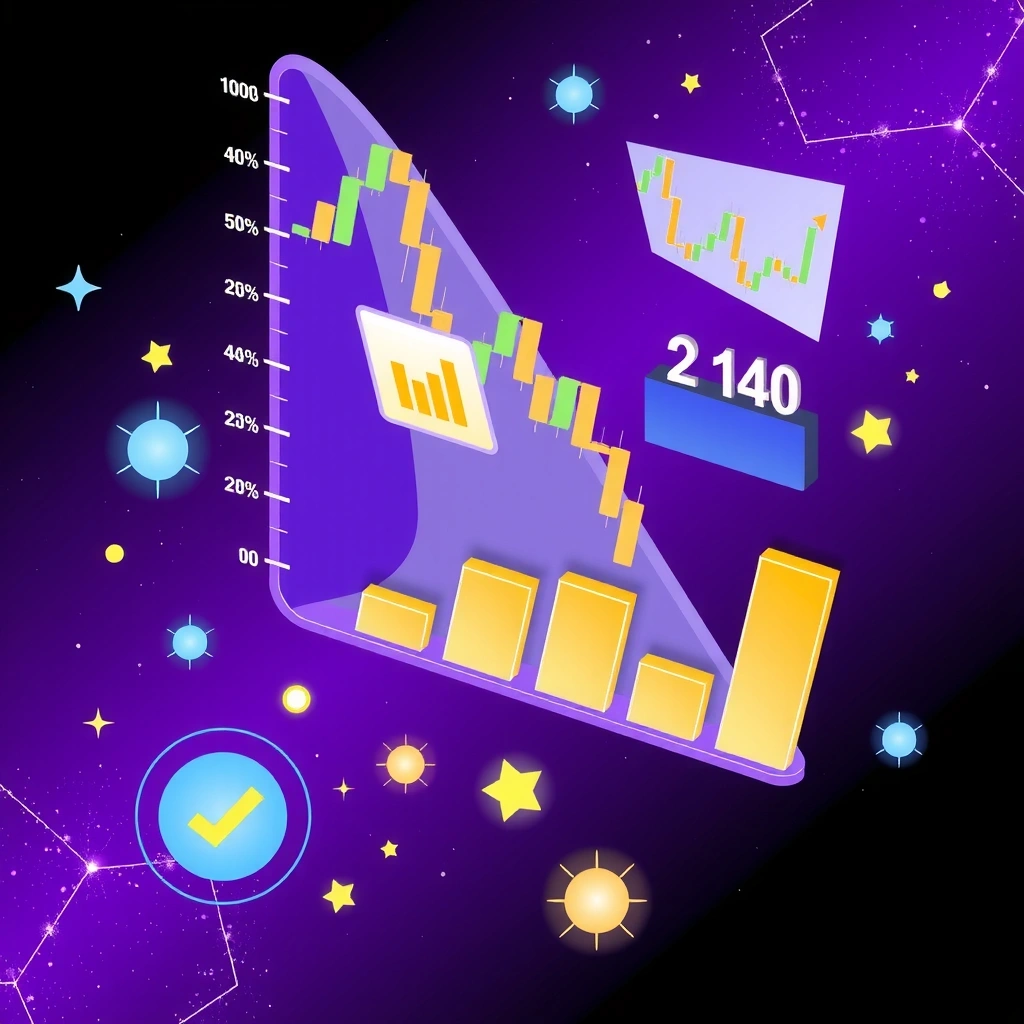 Gráficos de trading y elementos espaciales